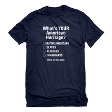 Mens What's Your Heritage? Unisex T-shirt