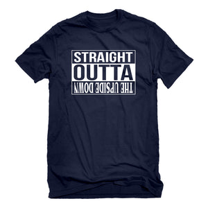 Mens Straight Outta the Upside Down Unisex T-shirt
