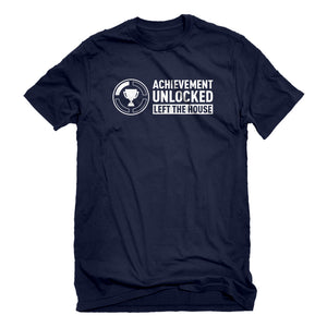 Mens Achievement Unlocked Left The House Unisex T-shirt