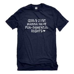 Mens Girls Wanna Have Fundamental Rights Unisex T-shirt