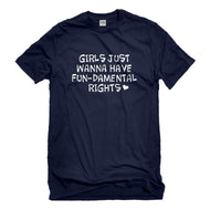 Mens Girls Wanna Have Fundamental Rights Unisex T-shirt