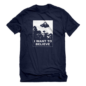 Mens I Want to Believe, Morty Unisex T-shirt