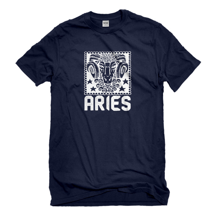 Mens Aries Zodiac Astrology Unisex T-shirt