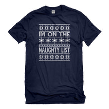 Mens Im on the Naughty List Unisex T-shirt