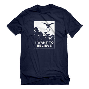 Mens I Want to Believe Shinigami Unisex T-shirt