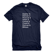Mens Reindeer Names Unisex T-shirt