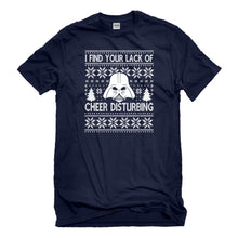 Mens I Find Your Lack of Cheer Disturbing Unisex T-shirt