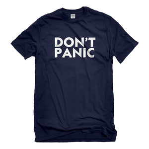 Mens Don't Panic Unisex T-shirt