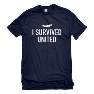 Mens I Survived United Unisex T-shirt