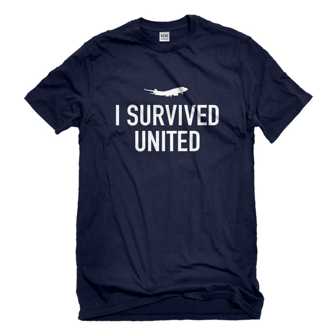 Mens I Survived United Unisex T-shirt