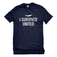 Mens I Survived United Unisex T-shirt