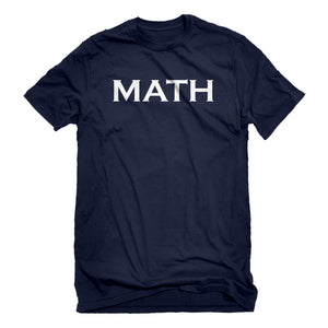 Mens MATH Unisex T-shirt