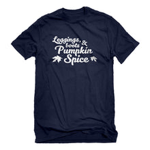 Mens Leggings, Boots, and Pumpkin Spice Unisex T-shirt