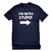 Mens I'm With Stupid Right Unisex T-shirt