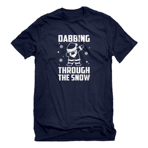 Mens Dabbing through the Snow Unisex T-shirt