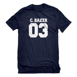 Mens C. BAKER 03 Unisex T-shirt