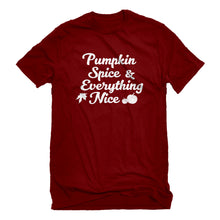 Mens Pumpkin Spice and Everything Nice Unisex T-shirt