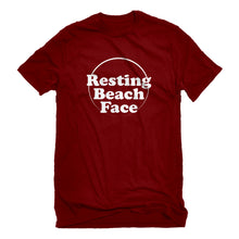 Mens Resting Beach Face Unisex T-shirt