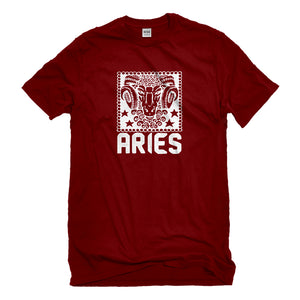 Mens Aries Zodiac Astrology Unisex T-shirt