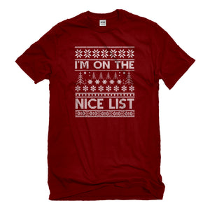 Mens Im on the Nice List Unisex T-shirt