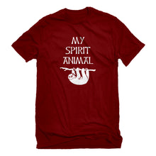 Mens Sloth is my Spirit Animal Unisex T-shirt