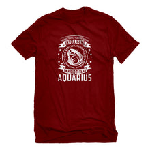 Mens Aquarius Astrology Zodiac Sign Unisex T-shirt
