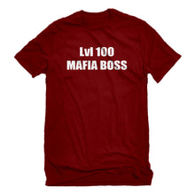 Mens Lvl 100 Mafia Boss Unisex T-shirt