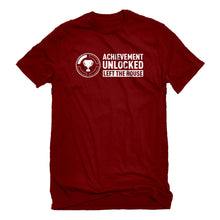 Mens Achievement Unlocked Left The House Unisex T-shirt