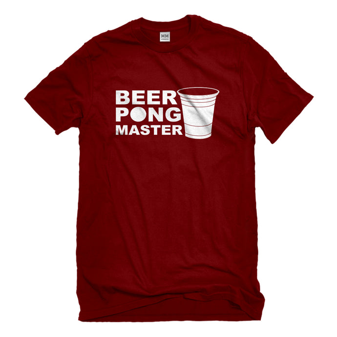 Mens Beer Pong Master Unisex T-shirt