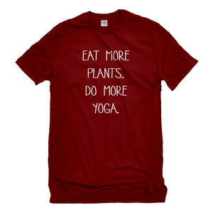 Mens More Plants More Yoga Unisex T-shirt