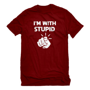 Mens I'm With Stupid You Unisex T-shirt