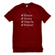 Mens Fiesta Siesta Tequila Repeat Unisex T-shirt