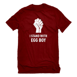 Mens I Stand with Egg Boy Unisex T-shirt