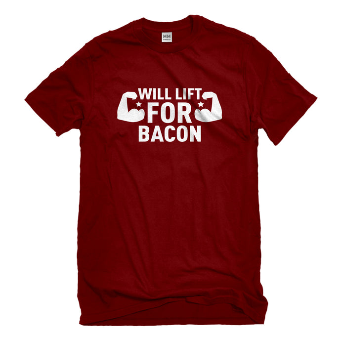 Mens Will Lift for Bacon Unisex T-shirt