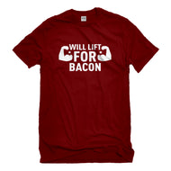 Mens Will Lift for Bacon Unisex T-shirt