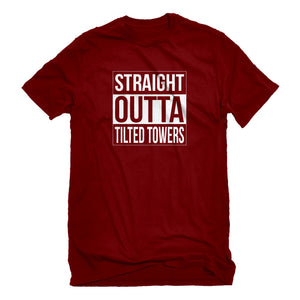Mens Straight Outta Tilted Towers Unisex T-shirt