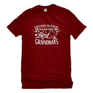 Mens Retired Nurses Best Grandmas Unisex T-shirt
