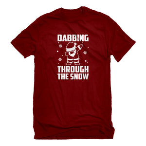 Mens Dabbing through the Snow Unisex T-shirt