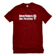Mens She Persisted Bold Unisex T-shirt