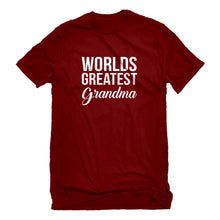 Mens World's Greatest Grandma Unisex T-shirt