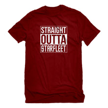 Mens Straight Outta Starfleet Unisex T-shirt