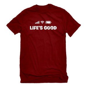 Mens Life's Good Unisex T-shirt