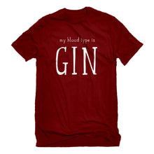 Mens My Blood Type is Gin Unisex T-shirt
