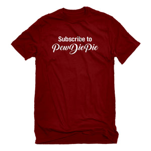Mens Subscribe to PewDiePie Unisex T-shirt