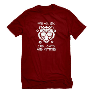 Mens Hey all you Cool Cats and Kittens Unisex T-shirt