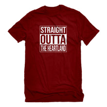 Mens Straight Outta the Heartland Unisex T-shirt