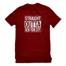 Mens Straight Outta New York City Unisex T-shirt