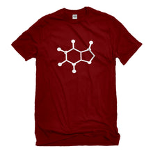 Mens Caffeine Molecule Unisex T-shirt