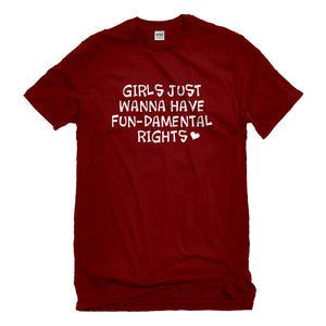 Mens Girls Wanna Have Fundamental Rights Unisex T-shirt