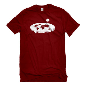 Mens Flat Earth Unisex T-shirt